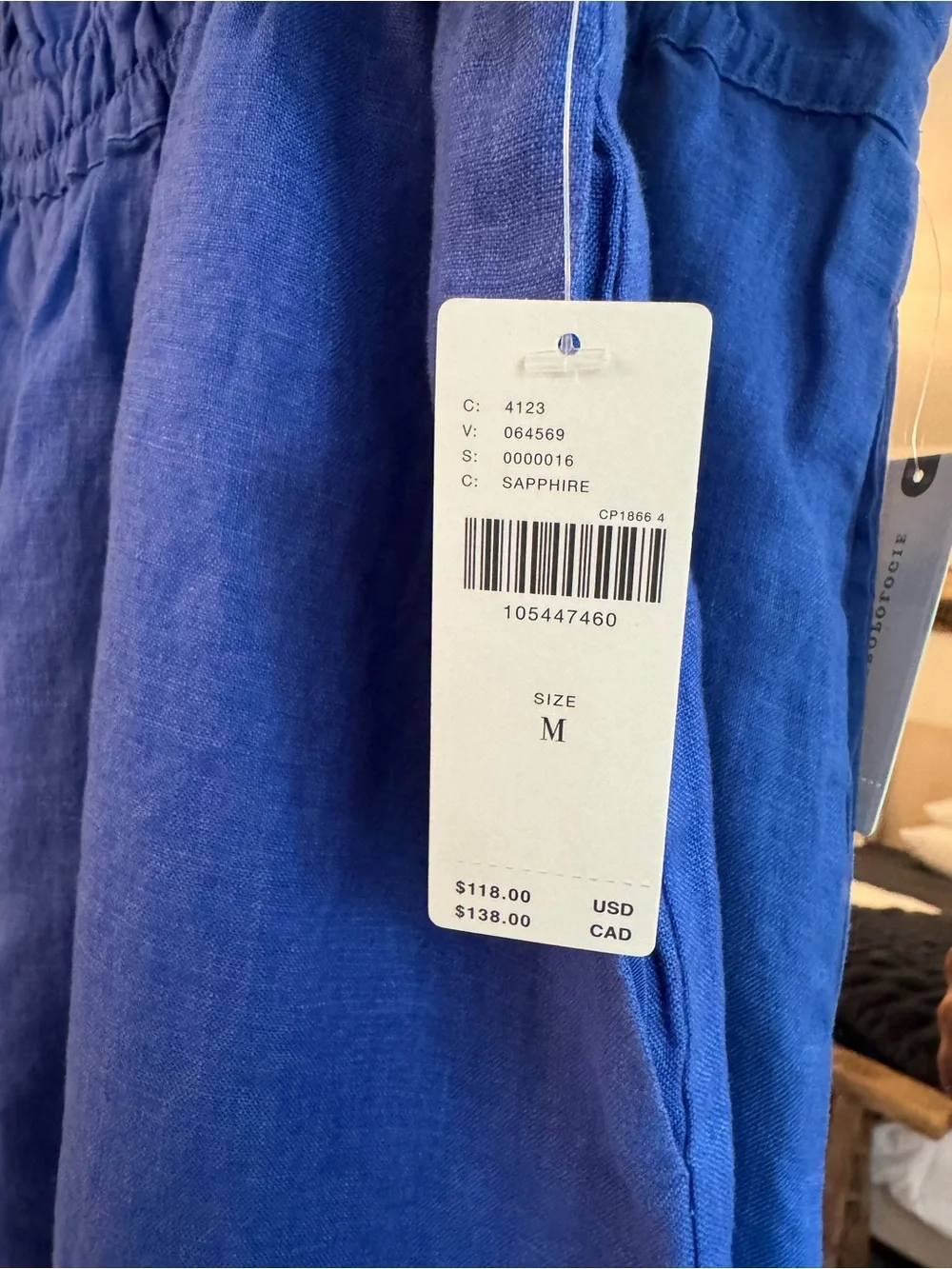 Somerset Linen Pull On Pants NWT!! - Picture 4 of 5
